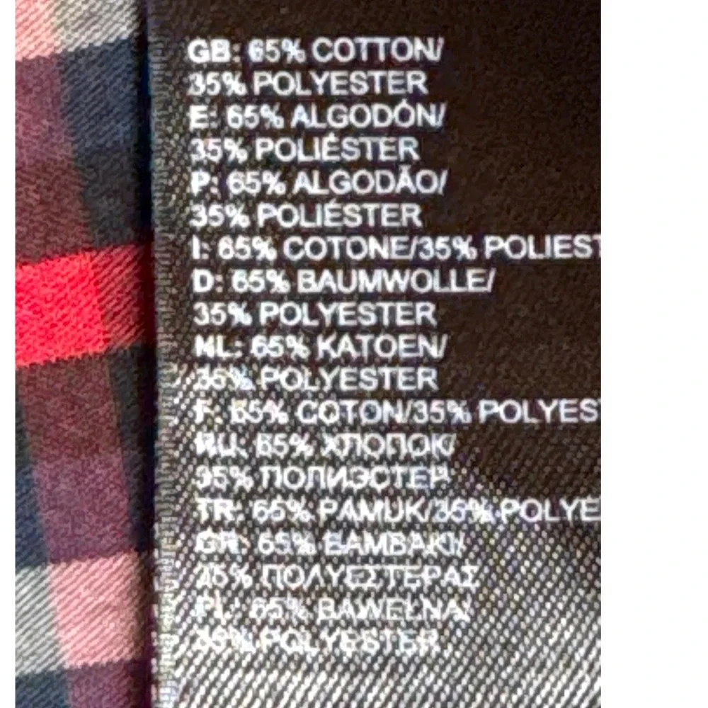 The North Face Mens Short Sleeve‎ Plaid Button Up Shirt Size S/P